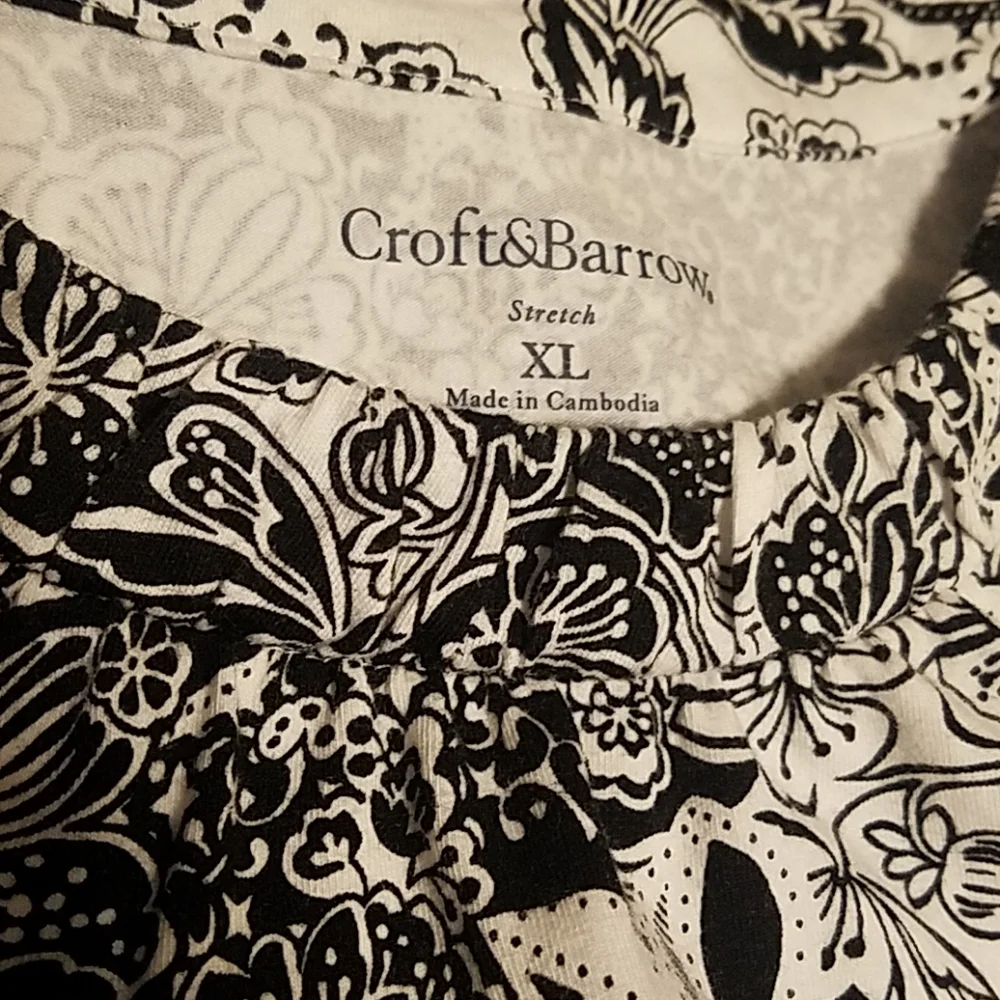 croft & barrow floral pattern